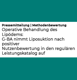 Alemania aprueba cobertura pública de la liposucción para todos los estadios del lipedema